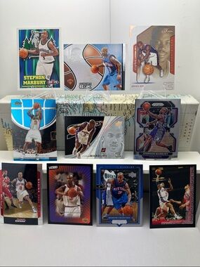 Stephon Marbury vintage lot of 10 (T-Wolves, Suns, Knicks)